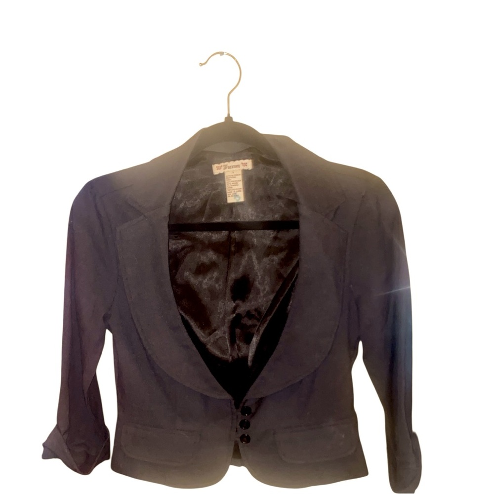 Forever 21 Charcoal Blazer
